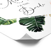 Lieblingsgedächtnis des Brautparty Poster (Ecke)