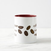 Lieblingsgemüse 11 Unze-Wecker-Tasse Tasse (Zentrum)