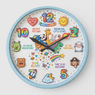 LIEBLINGSGERICHT DER KINDER GROßE WANDUHR