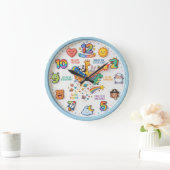 LIEBLINGSGERICHT DER KINDER GROßE WANDUHR (Zuhause)