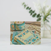 Lieblingsgeschenk Postkarte (Stehend Vorderseite)