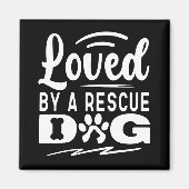 Lieblingsgeschenke eines Hundes mit Adoption Magnet (Vorne)