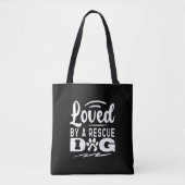 Lieblingsgeschenke eines Hundes mit Adoption Tasche (Vorderseite)