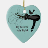 Lieblingshaar-Stylist Keramik Ornament (Rechts)