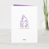 Lieblingshexe Karte (Rückseite)