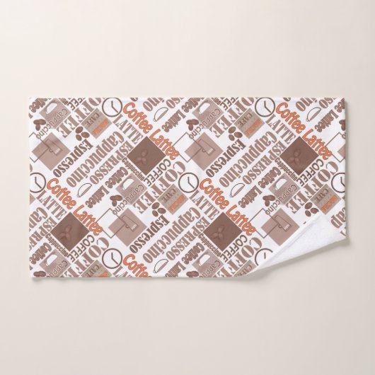 Lieblingskaffee Badhandtuch Set (Handtuch)