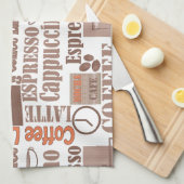 Lieblingskaffee Geschirrtuch (Viertel Falte)