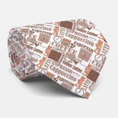 Lieblingskaffee Krawatte (Gerollt)