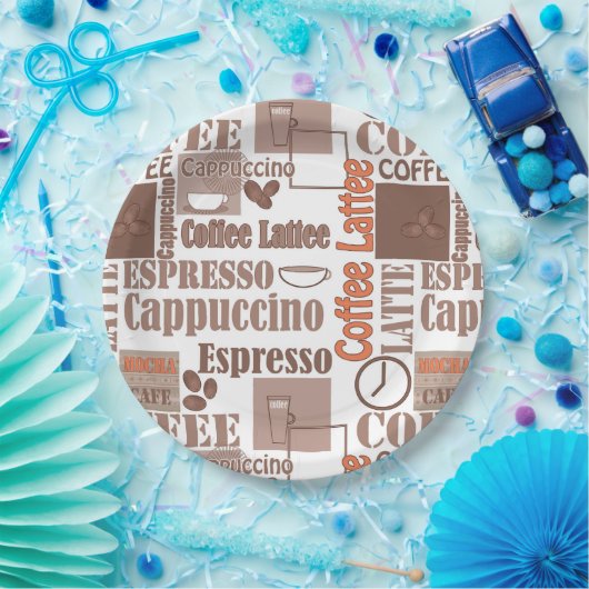 Lieblingskaffee Pappteller (Party)