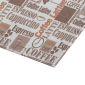 Lieblingskaffee Schneidebrett (Ecke)