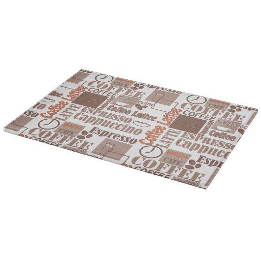 Lieblingskaffee Schneidebrett (Ecke)