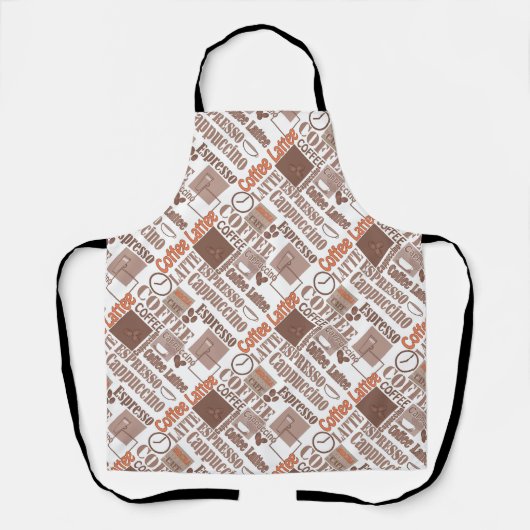 Lieblingskaffee Schürze (Vorderseite)