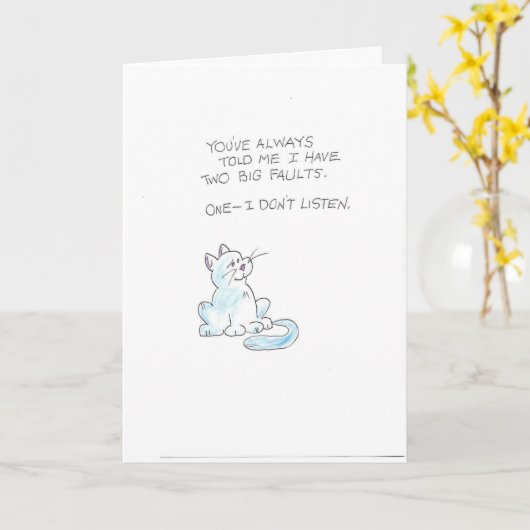 Lieblingskarte Karte (Gelbe Blume)