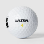 Lieblingskatze, motiviert durch Kaffee Golfball (Logo)