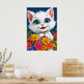 Lieblingskatze Poster (Küche)