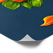 Lieblingskatze Poster (Ecke)