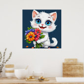 Lieblingskatze Poster (Küche)