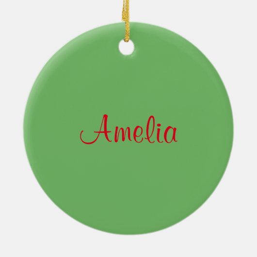 Lieblingskind Keramikornament (Hinten)