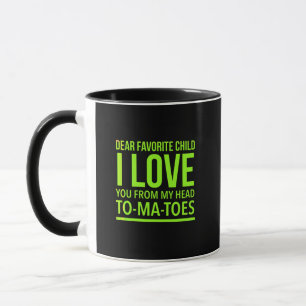 Lieblingskind Sonnenmütter Tagesgeschenk für Mut Tasse