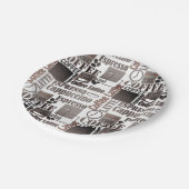 Lieblingskissen Pappteller (Schrägansicht)