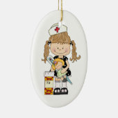 Lieblingskrankenschwester Keramik Ornament (Rechts)