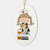 Lieblingskrankenschwester Keramik Ornament (Links)