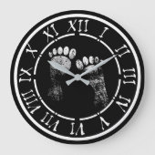 Lieblingslegs Große Wanduhr (Vorderseite)