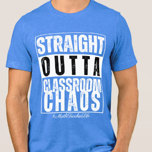 Lieblingslehrer Mathematik des Jahres Zitat Blau Tri-Blend Shirt