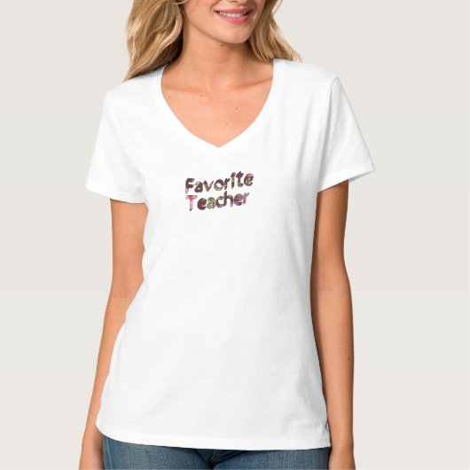 Lieblingslehrer T-Shirt (Vorderseite)