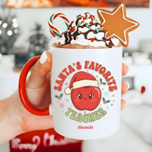 Lieblingslehrer von Santa Lustiges Weihnachtsgesch