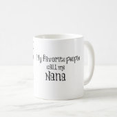 Lieblingsleute-Nana-Tasse Kaffeetasse (VorderseiteRechts)
