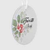 Lieblingslieder im Trendy Holiday Ornament (Vorderseite)