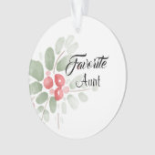 Lieblingslieder im Trendy Holiday Ornament (Vorderseite)