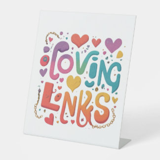 Lieblingslinks Sockelschild