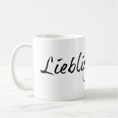 Lieblingsmama Kaffeetasse (Links)