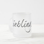 Lieblingsmama Mattglastasse (Vorderseite Links)