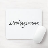 Lieblingsmama Mousepad (Mit Mouse)