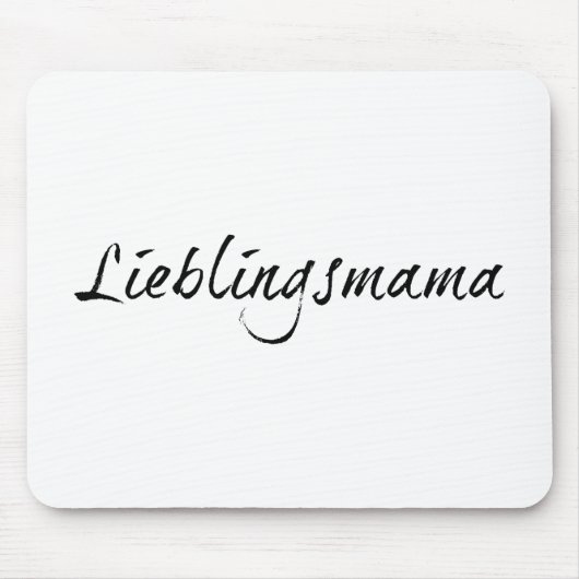 Lieblingsmama Mousepad (Vorne)