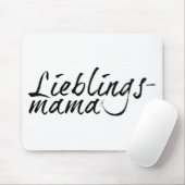 Lieblingsmama Mousepad (Mit Mouse)