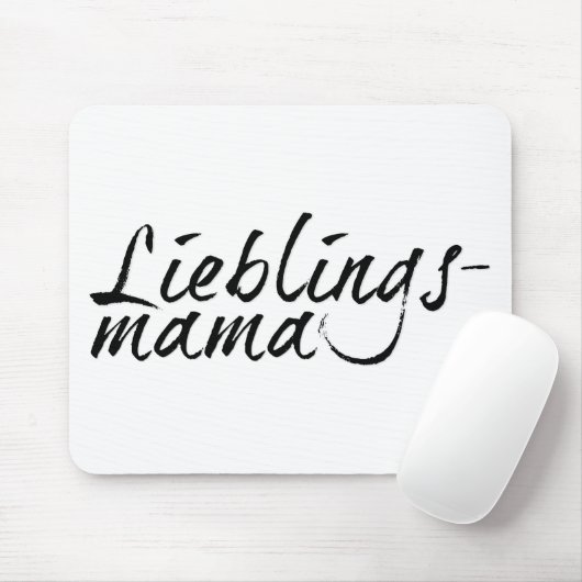 Lieblingsmama Mousepad (Mit Mouse)