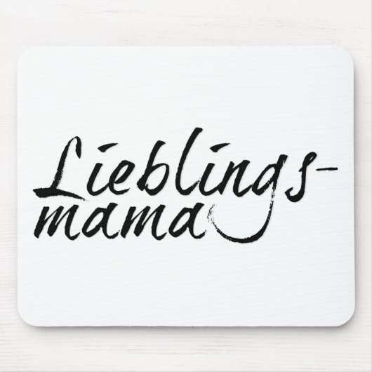Lieblingsmama Mousepad (Vorne)