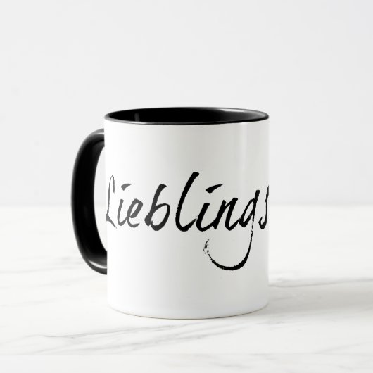 Lieblingsmama Tasse (Vorderseite Links)