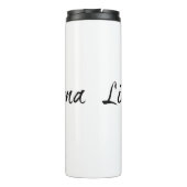 Lieblingsmama Thermosbecher (Rückseite)