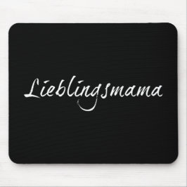 Lieblingsmama weiß - 00001 mousepad