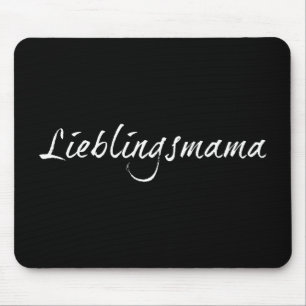 Lieblingsmama weiß - 00001 mousepad