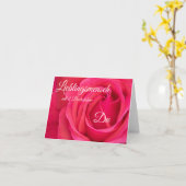 Lieblingsmensch mit zwei Buchstaben: Du! Karte (Gelbe Blume)