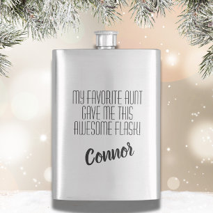 Lieblingsneffe von Tante Classic Flachmann