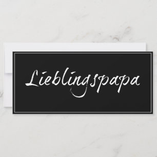 Lieblingspapa - weißer Schriftzug 0001
