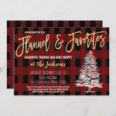 Lieblingsparty Einladung (Vorne/Hinten)