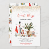 Lieblingsparty Einladung (Vorne/Hinten)